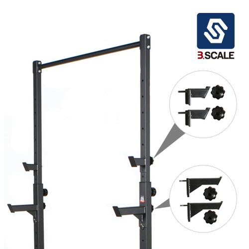 스케일 치닝스쿼트 역기봉걸이